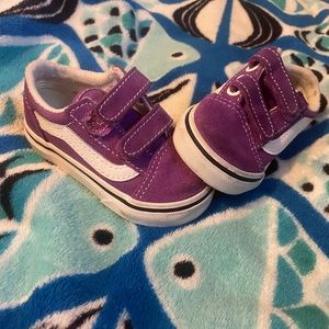 Purple vans size 5